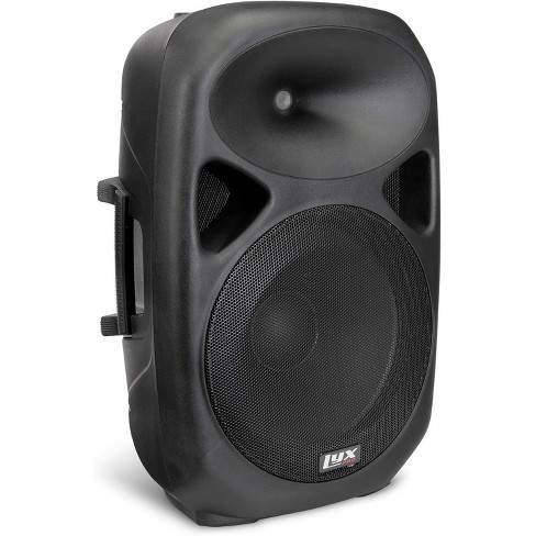 LyxPro 15” 180-Watt Powered Active PA Speaker W/Bluetooth, XLR Input