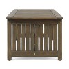 Christopher Knight Home Carolina Outdoor Acacia Wood Coffee Table with Slatted Design - 4 of 4