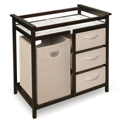 modern changing table