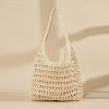 Women's Driftwood Shores Straw Shoulder Bag - Cupshe - 2 of 4