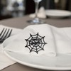 Unique Bargains Napkin Rings Stainless Steel Black 1 Pc - 3 of 3