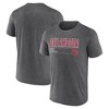 NCAA Oklahoma Sooners Men's Charcoal Heather Poly T-Shirt - 3 of 3
