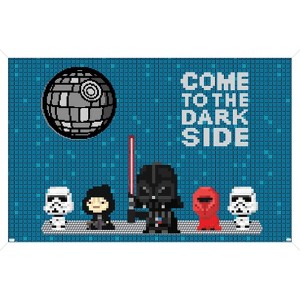 Trends International Star Wars: 8-Bit - Dark Side Framed Wall Poster Prints - 1 of 4