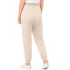 Woman Within Petite Better-Fleece Pull-On Jogger Sweatpants - 3 of 4