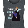 Women's - Disney Princess - Fairest of Them all Obvs Graphic Racerback Tank - 2 of 4