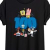 Women's - SpongeBob SquarePants - 100 Spongebob Oversized Graphic T-Shirt - 2 of 4