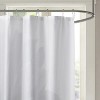 LunaLulinlk Printed Floral Cotton Shower Curtain - 3 of 4