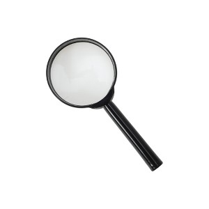 Unique Bargains Magnifying Handheld Magnifier 3X Magnification Acrylic 4cm 1 Pc - 1 of 4