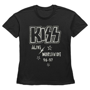 Women's KISS Alive Worldwide T-Shirt - 1 of 3
