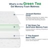 Resenkos Jacquard Bamboo Cover, Eco-Friendly Fabric, Luxury Weave, Soft Breathable, Moisture Wicking, Cool Comfort - 3 of 4