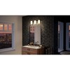 Urban Ambiance Luxury Contemporary Bath Vanity Light,  7.75"H x 24"W,  Brushed Nickel Finish, UHP3180 - 2 of 4