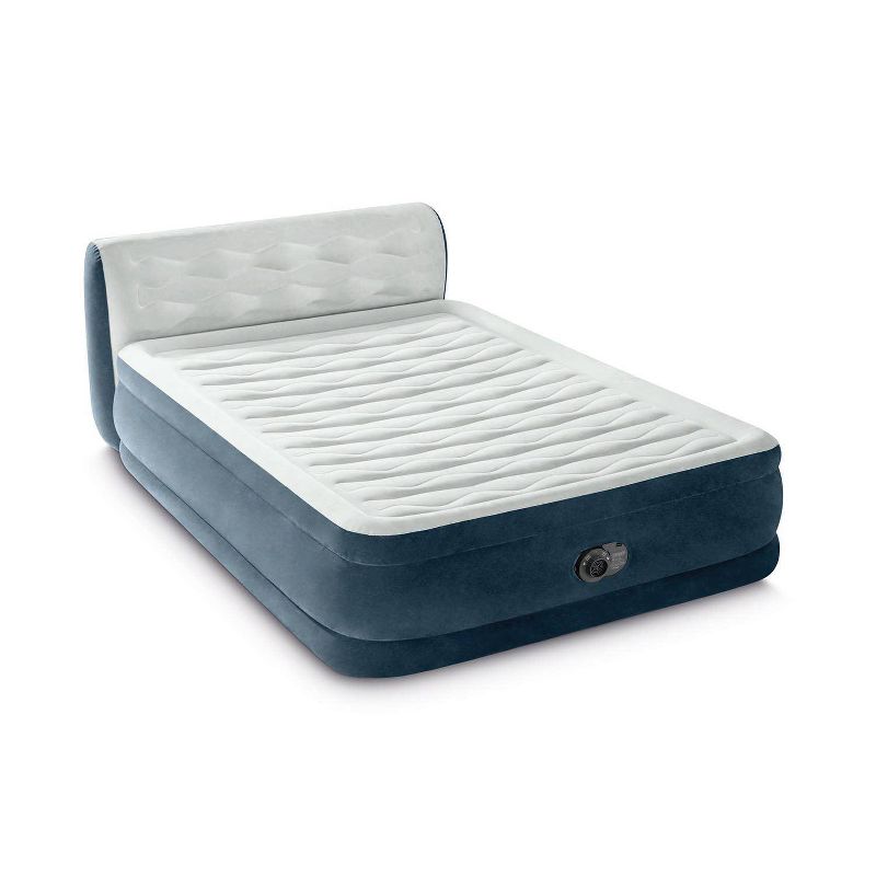 Intex 18&#34; Pillow Top Air Mattress with Electric Pump and Headboard - Queen Size, 3 of 13