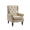 CAVINAS Accent Chairs for Bedroom, Modern Wood Frame Armchair, Accent Chair Lounge Chair with Sturdy Wood Legs for Living Room - 4 of 4