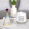 Pavilion Gift Company- February - 6.5" Angel Tealight Candle Holder Religion Faith Birthday Zodiac Aquarius Pisces Birthstone Gift - 3 of 4