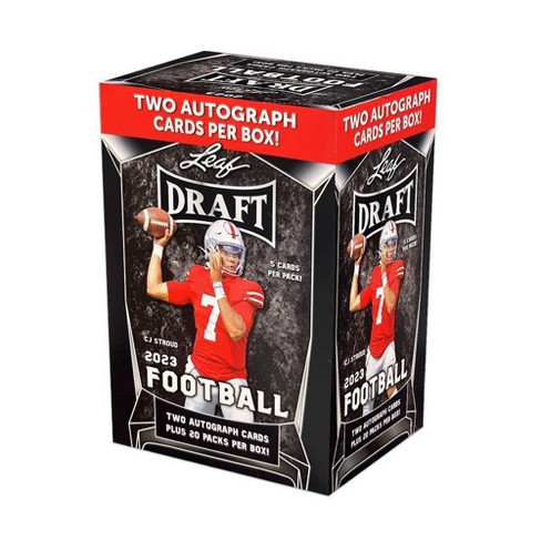 2023 Leaf Draft Football Trading Card Blaster Box