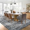 Washable Runner Rug for Hallways Vintage Floral Rug Retro Accent Kitchen Runner Soft Non Slip Carpet for Laundry, Bathroom, Bedroom - 3 of 4