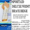 Deluxe Wrist Brace, Left, Medium - 2 of 2