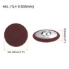 Unique Bargains Metal Shank Round Cloth Covered DIY Sewing Buttons 20 Pcs - 2 of 4