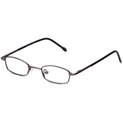 Calabria FlexPlus 87 Brown Amber Designer Blue Light Blocking Glasses Oval 46mm