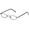 Flex Plus Progressive Lens Blue Light Block Glasses Model 64 Gold-Demi-Amber 46m - image 2 of 4