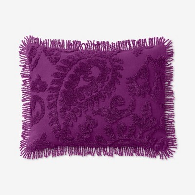 BrylaneHome Paisley Chenille Standard Sham