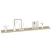 vidaXL Wall Shelves 2 pcs Sonoma Oak 39.4"x3.5"x1.2" - 4 of 4