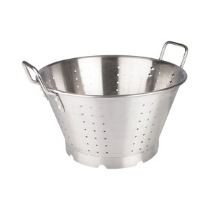 Winco Colander with Handles & Base, Heavy-Duty Stainless Steel, 16 Quart - 1 of 1