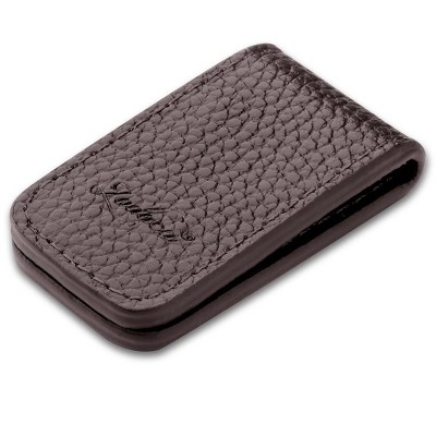 ZODACA Genuine Leather Magnetic Money Clip , Brown