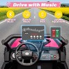 JOYRACER 24 Volt 4X4 Ride on Toys with 2 Seat, 600W Power UTV Car 4 Wheeler for Big Kids with Remote Control, Storage, 3 Speeds, Bluetooth Music - 3 of 4