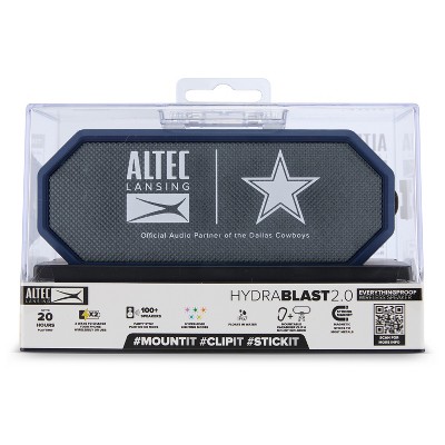 Altec Lansing HydraBlast 2.0 – Dallas Cowboys, Magnetic Wireless Bluetooth Speaker