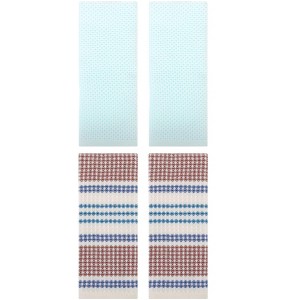 REGALWOVEN 4 Pcs Cotton Soft Absorbent Waffle Hand Towel for Home - 1 of 4