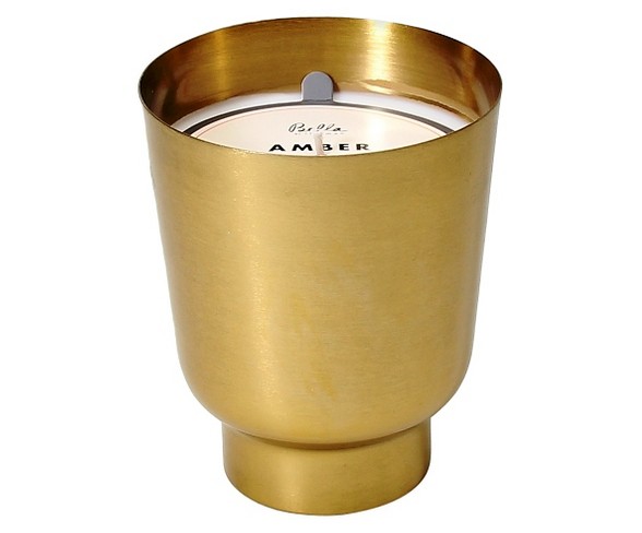 18oz Metal Jar Candle Amber & Vetiver - Bella By Illume