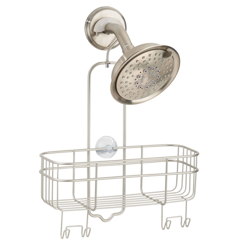 Photos - Bathroom Cabinet iDESIGN Weston Hanging Shower Organizer Satin