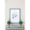 NicBex 17" Faux Boxwood Topiary Sphere on Metal Spire Mini Faux Topiaries for living room, entryway or Office, Green - 3 of 4