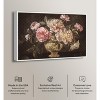 Art Remedy Vintage Vase and Classical Flowers Classical vintage floral vase wall art Framed - 3 of 4
