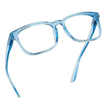 Readerest 0.25 Magnification Blue Light Blocking Reading Glasses, Blue