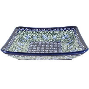 Blue Rose Polish Pottery 2042-Zaklady Deep Plate - 1 of 1