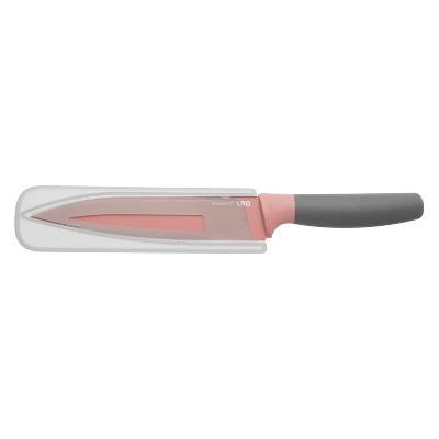 BergHOFF Leo 7.5" Stainless Steel Carving Knife, Pink