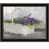 HomeRoots My Lavender Black Framed Print Wall Art - 4 of 4