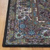 Distressed Medallion Border Machine Washable Indoor Area Rug or Runner by Blue Nile Mills - 3 of 4