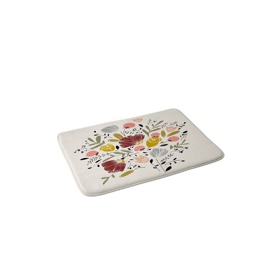 Kelli Murray Bloom Memory Foam Bath Mat - Deny Designs