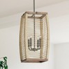 Capital Lighting Jacob 4 - Light Chandelier in  Grey Wash/Iron Silk - 2 of 4