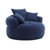 Anybear Chenille Sponge Single Sofa, Fluffy Modern Sleeper Chair for Living room, Bedroom, No Assembly Required - 2 of 4
