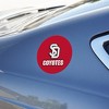 South Dakota Secondary Logo  Automotive Car Refrigerator Locker Vinyl Circle Magnet - 3 of 4