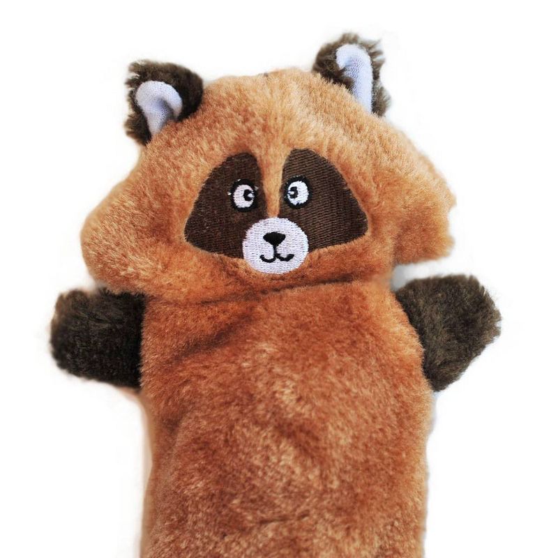 ZippyPaws Zingy Raccoon Dog Toy, 2 of 4