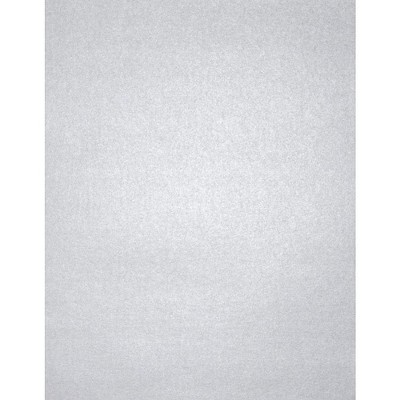 LUX Cardstock 8.5 x 11 inch Silver Metallic 50/Pack 81211-C-78-50
