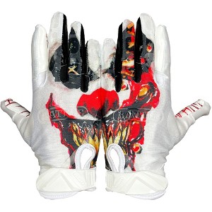Battle Sports "Krazy Klown" Battle Cloaked Adult Football Receiver Gloves - 1 of 2