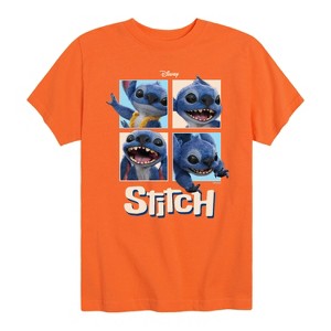 Boys' - Lilo And Stitch - Cute Stitch Short Sleeve Graphic T-Shirt - 1 of 3