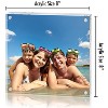 Americanflat 8x8 Acrylic Picture Frame - Scratch Resistant with Magnetic Corners & Freestanding for Tabletop - 2 of 4