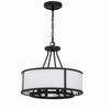 Crystorama Lighting Bryant 4 - Light Chandelier in  Black Forged - image 2 of 4